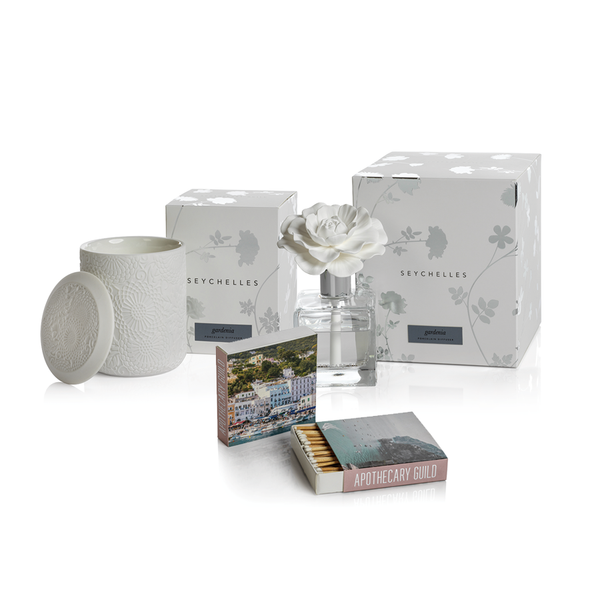 APOTHECARY GUILD SEYCHELLES GIFT SET:  GARDENIA