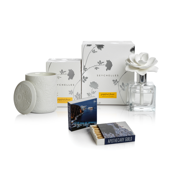 APOTHECARY GUILD SEYCHELLES GIFT SET:  GRAPEFRUIT FLOWER