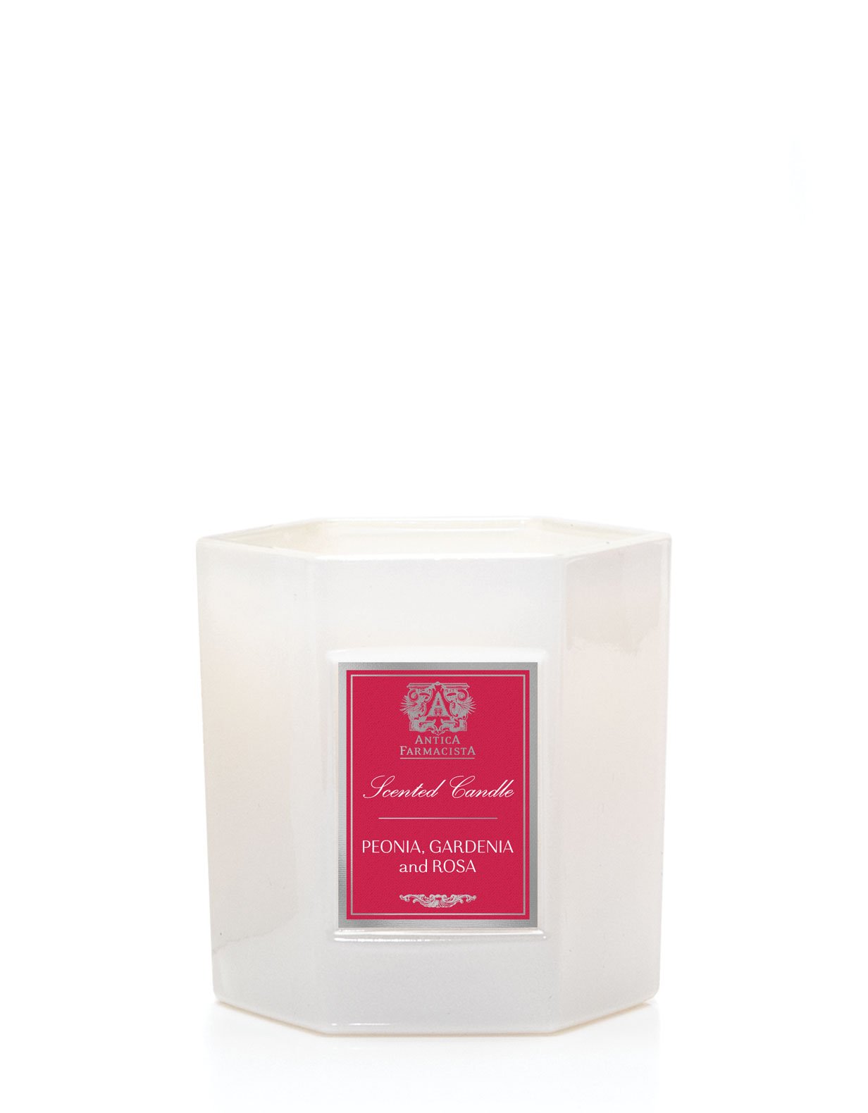 ANTICA FARMACISTA PEONIA, GARDENIA & ROSA LUCITE GIFT SET W/ 250 ML DIFFUSER , 9 OZ CANDLE AND 2LTRAY