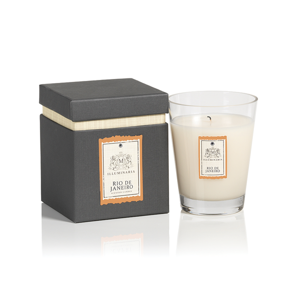 ILLUMINARIA SCENTED CANDLE JAR IN GIFT BOX  SMALL... RIO DE JANEIRO