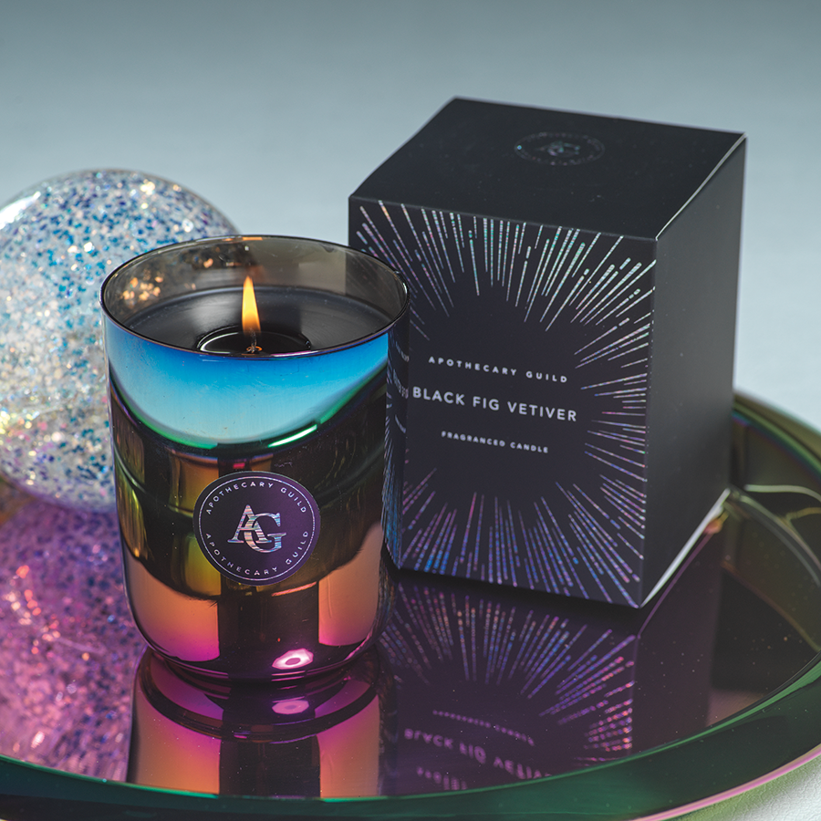 APOTHECARY GUILD RAINBOW ROUNDED CANDLE