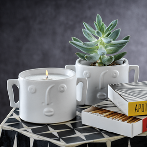 NALA FRAGRANCED CANDLE - WHITE