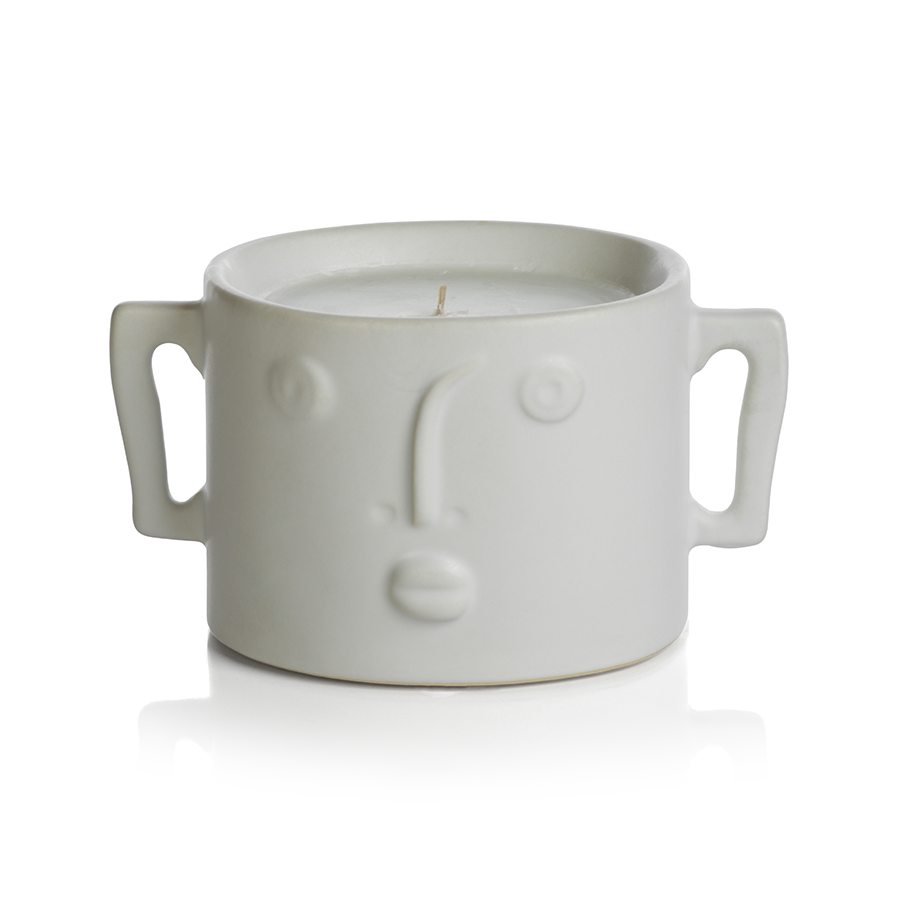NALA FRAGRANCED CANDLE - WHITE