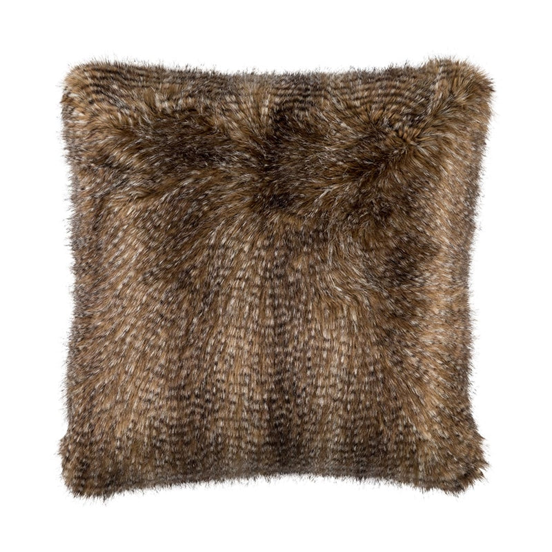CHESTNUT FUR EURO PILLOW 28X28