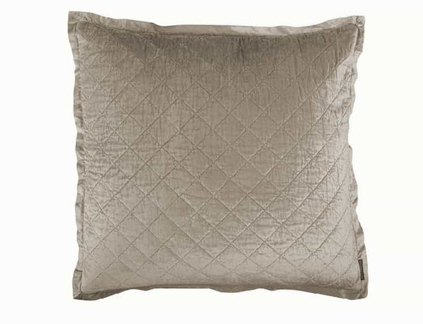 CHLOE EUROPEAN PILLOW / FAWN VELVET 26X26