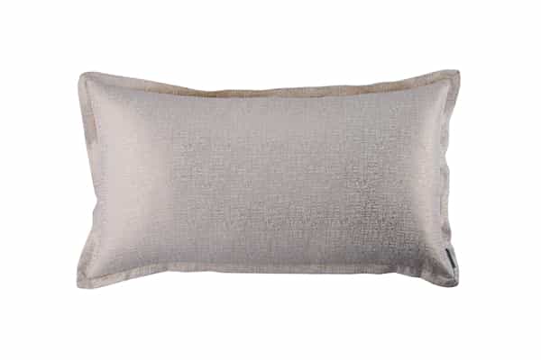SOPHIA KING PILLOW IVORY LINEN / GOLD LUREX 20X36 (INSERT INCLUDED)