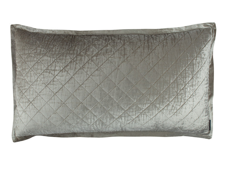 LILI ALESSANDRA CHLOE ICE SILVER VELVET LUXURY COVERLET & BEDDING