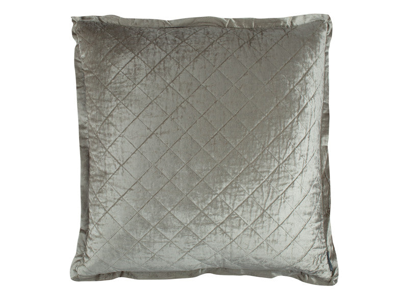LILI ALESSANDRA CHLOE ICE SILVER VELVET LUXURY COVERLET & BEDDING