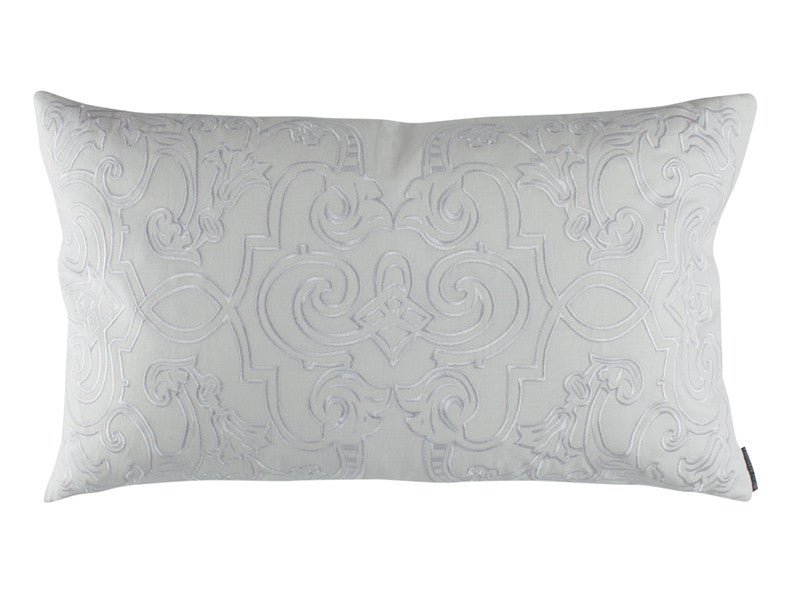 LILI ALESSANDRA CASABLANCA WHITE WITH WHITE BEDDING