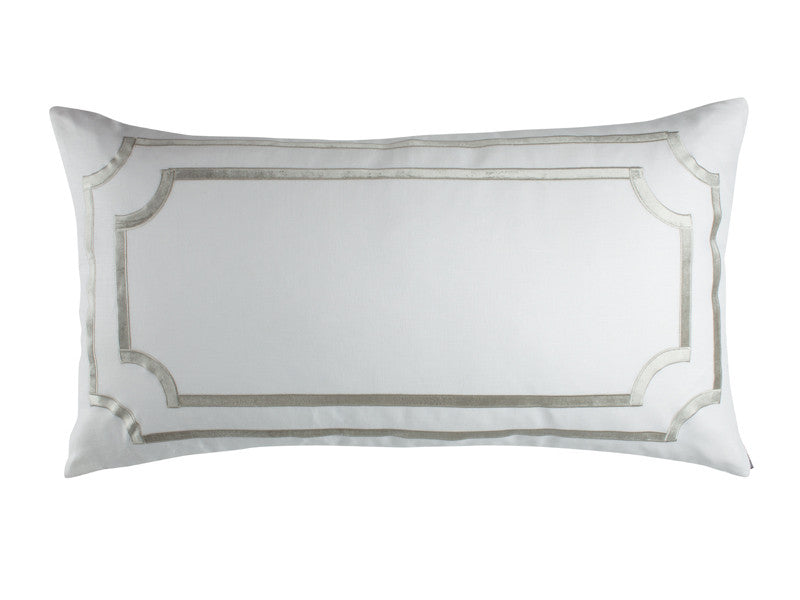 LILI ALESSANDRA SOHO WHITE WITH ICE SILVER BEDDING
