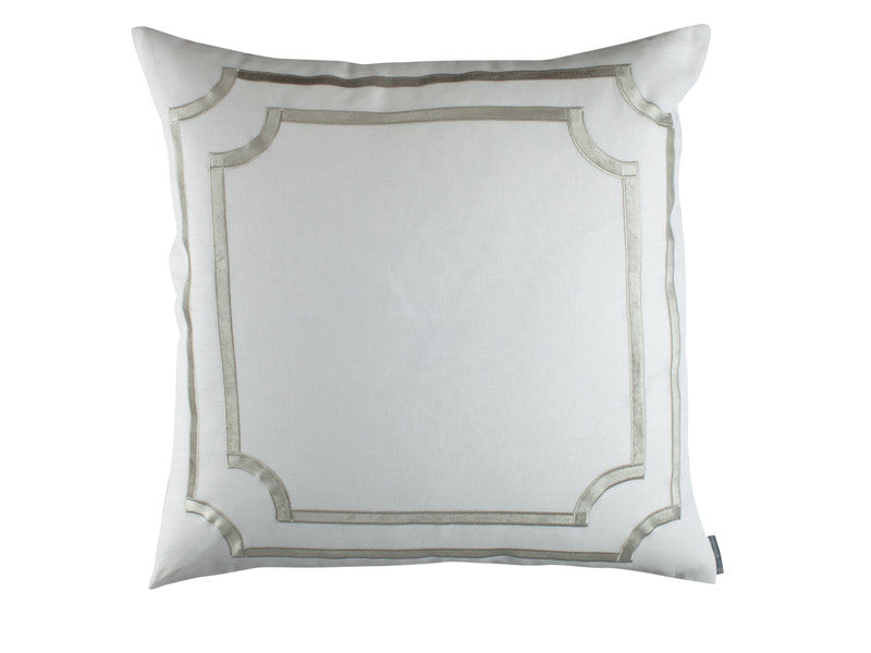 LILI ALESSANDRA SOHO WHITE WITH ICE SILVER BEDDING