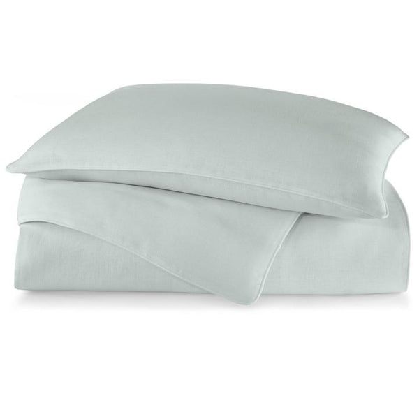 PEACOCK ALLEY LUXURY MANDALAY LINEN DUVET COVER  LAGOON
